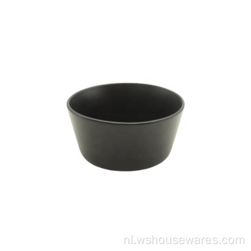 Black Color Glazed Hotel Restaurant Servies Set